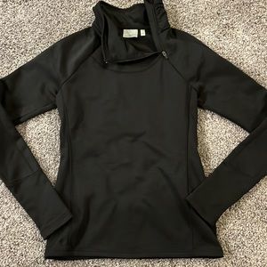 Athleta women’s extra small black sweatshirt jacket